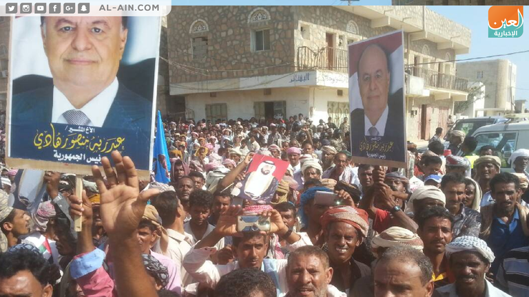 مسيرة حاشدة في محافظة سقطرى اليمنية تقديرا للدور الإماراتي