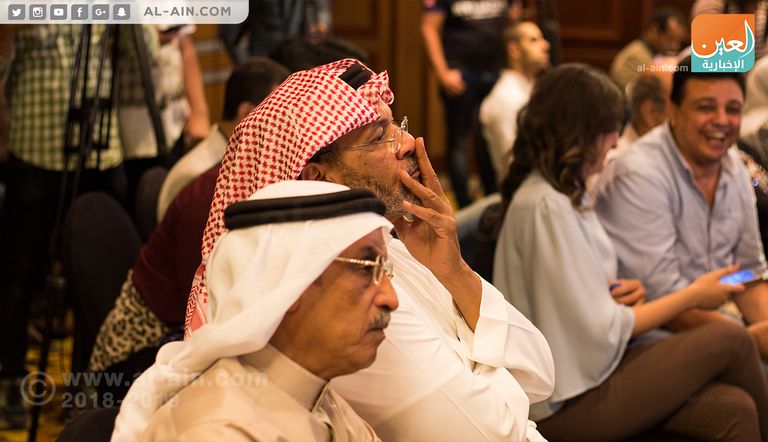 المؤتمر الصحفي لحفل محمد عبده وأنغام 