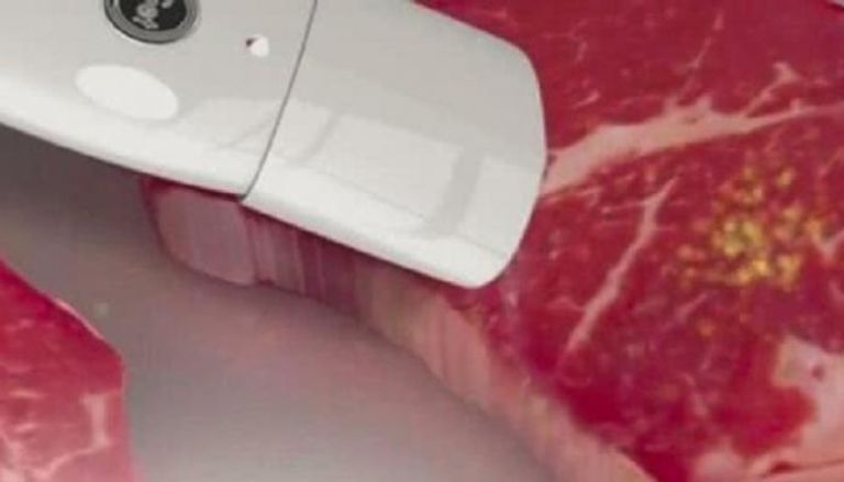 جهاز إلكتروني gفرز اللحوم الفاسدة