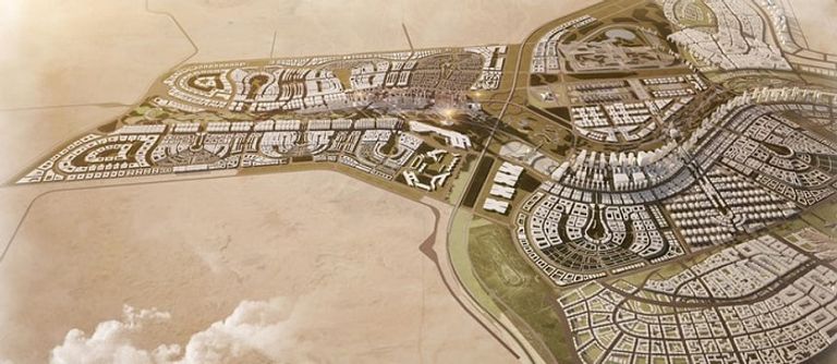 مخطط المدينة مخطط العاصمة الإدارية الجديدة لمصر