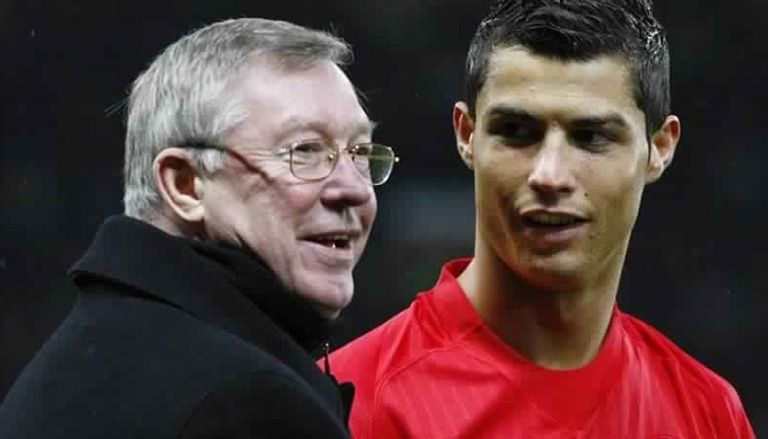 كريستيانو وفيرجسون كريستيانو رونالدو