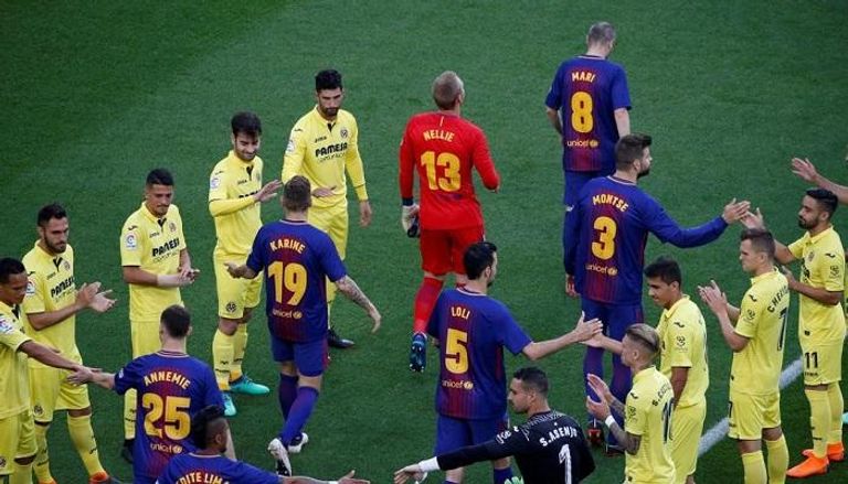 ممر شرفي للاعبي برشلونة