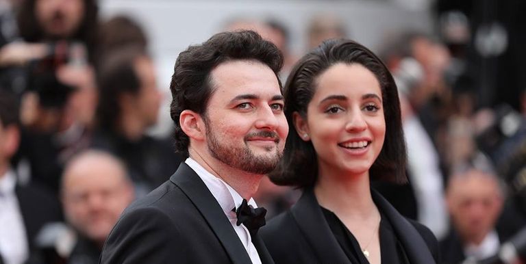 مخرج الفيلم أبو بكر شوقي ومنتجته ديما إمام ومدير مهرجان كان السينمائي