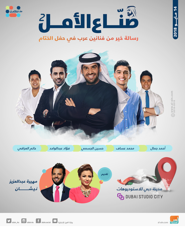 رسالة خير من فنانين عرب في حفل ختام "صنّاع الأمل"