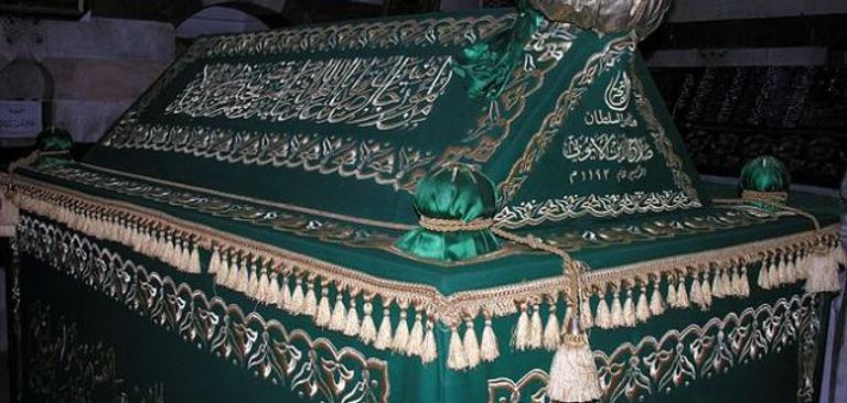 قبر صلاح الدين الأيوبي في دمشق