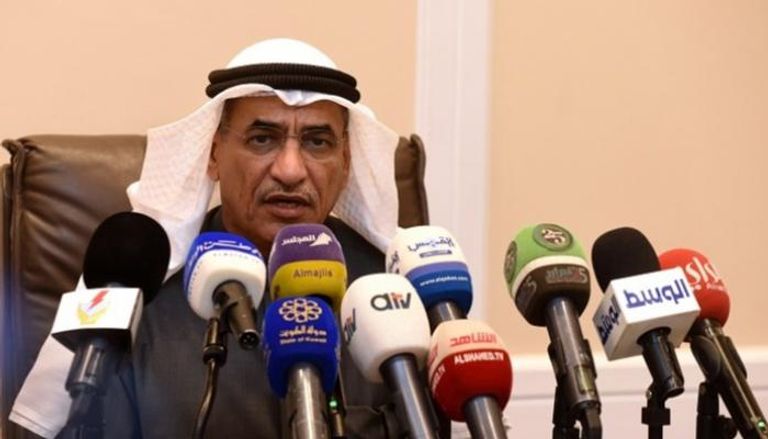 وزير النفط ووزير الكهرباء والماء الكويتي المهندس بخيت الرشيدي