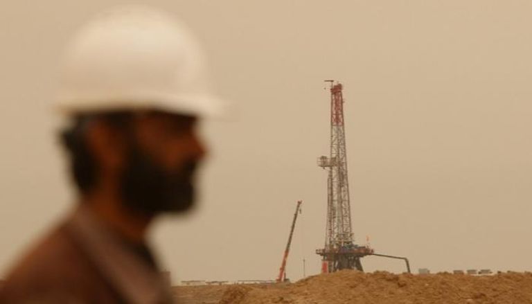 حقل سندباد النفطي قرب الحدود العراقية الإيرانية في البصرة