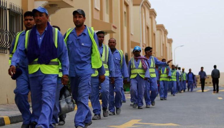 العمال في قطر بلا حقوق