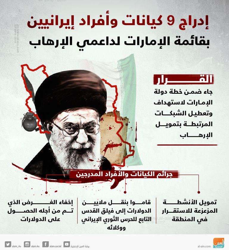 الإمارات تعاونت مع الولايات المتحدة في تعطيل الشبكات المرتبطة بتمويل الإرهاب