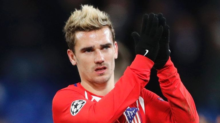 أنطوان جريزمان نجم أتلتيكو مدريد سيرخيو أجويرو مهاجم أتلتيكو مدريد السابق