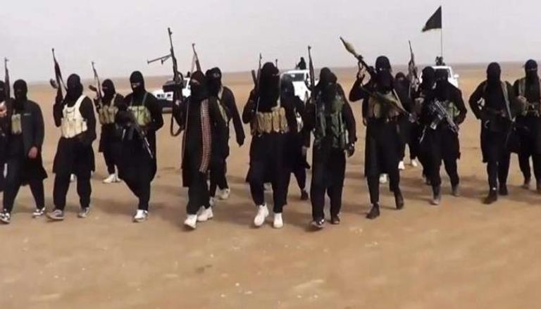 عناصر من تنظيم داعش الإرهابي - أرشيف