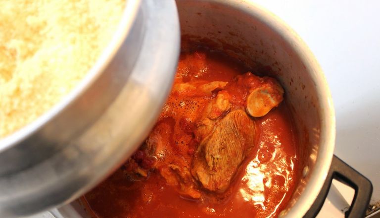 الكسكاس طبق الكسكسي على الطريقة الجزائرية