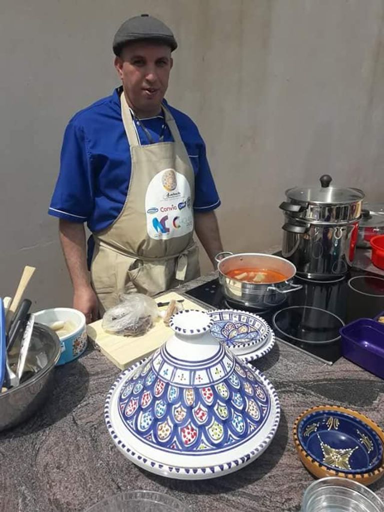 المهرجان الدولي للكسكسي في الجزائر  طبق الكسكسي على الطريقة الجزائرية