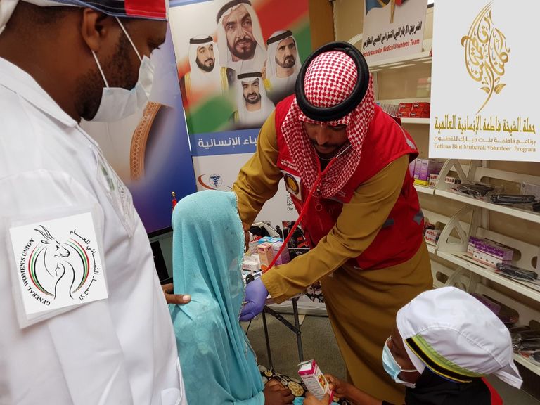 حملة الشيخة فاطمة الإنسانية العالمية في زنجبار