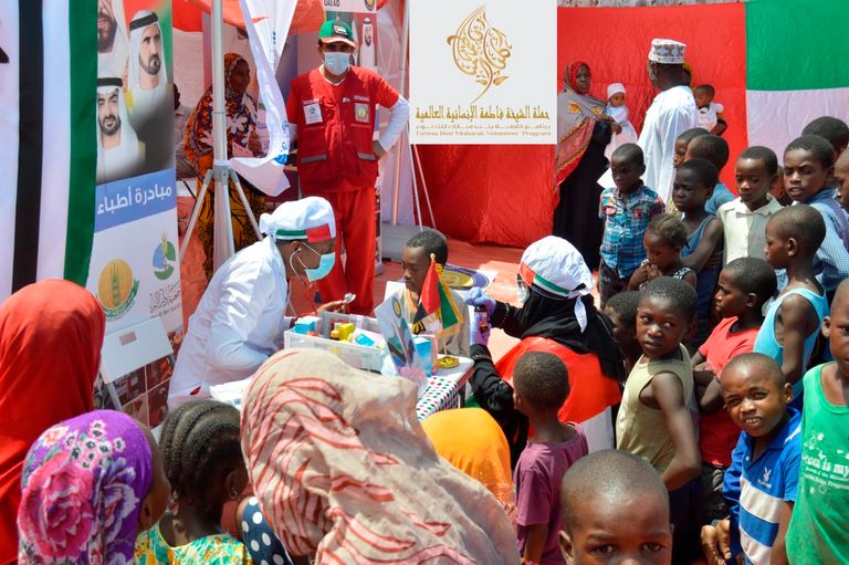 حملة الشيخة فاطمة الإنسانية العالمية في زنجبار