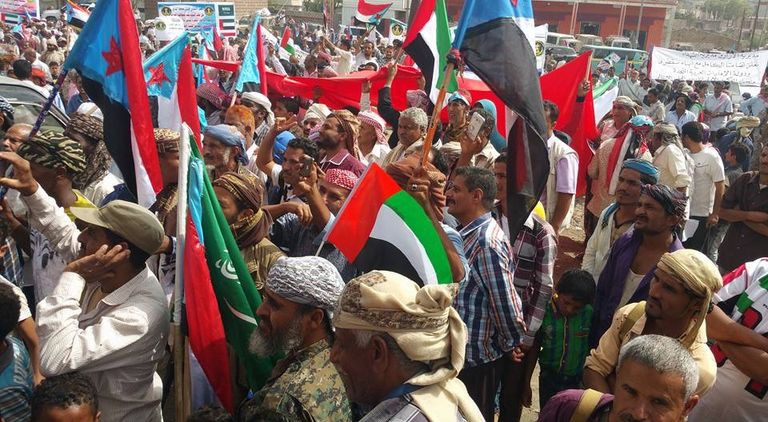 مسيرات وفاء وعرفان للإمارات في الضالع