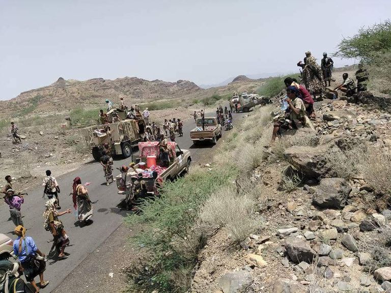 مقاتلة إماراتية ضمن القوات العاملة في التحالف العربي