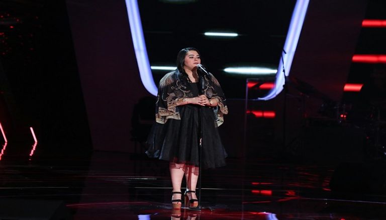 دموع تحسين الفائزة بلقب ذا فويس