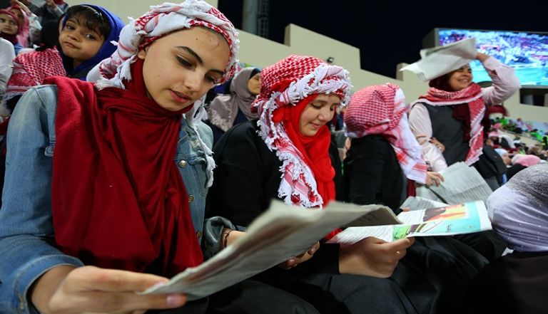 مدرسة أردنية تنظم أكبر حصة دراسية في العالم