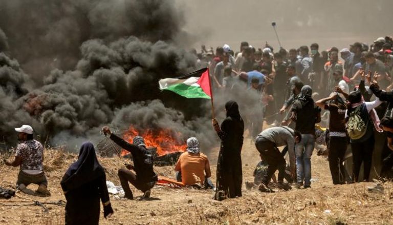 عنف الاحتلال الإسرائيلي ضد احتجاجات الشعب الفلسطيني