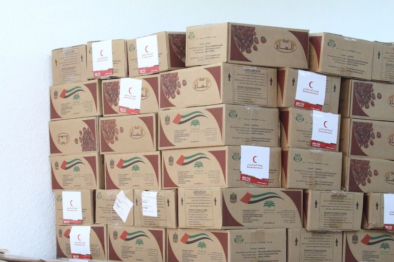 طرود الخير من مؤسسة خليفة بن زايد آل نهيان للأعمال الإنسانية