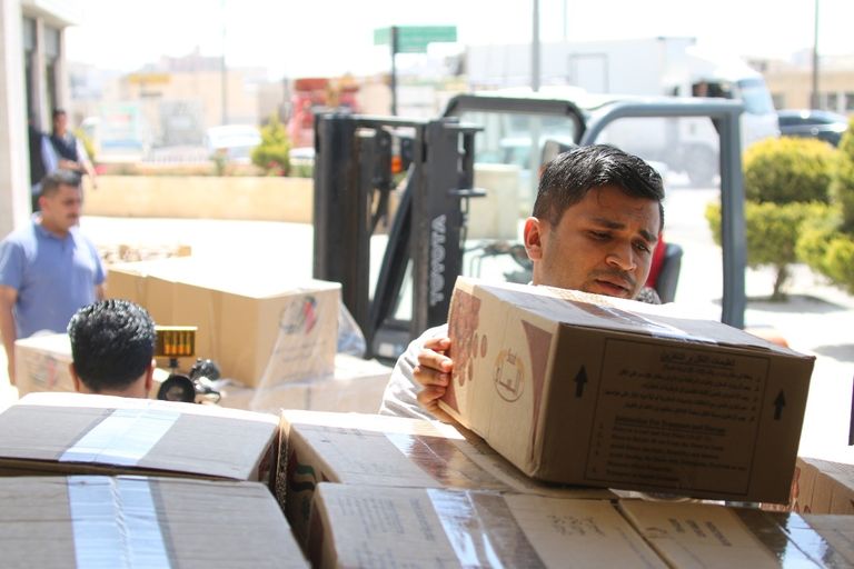 طرود الخير من مؤسسة خليفة بن زايد آل نهيان للأعمال الإنسانية