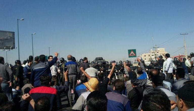 الاحتجاجات العمالية تزايدت وتيرتها مؤخرا في إيران