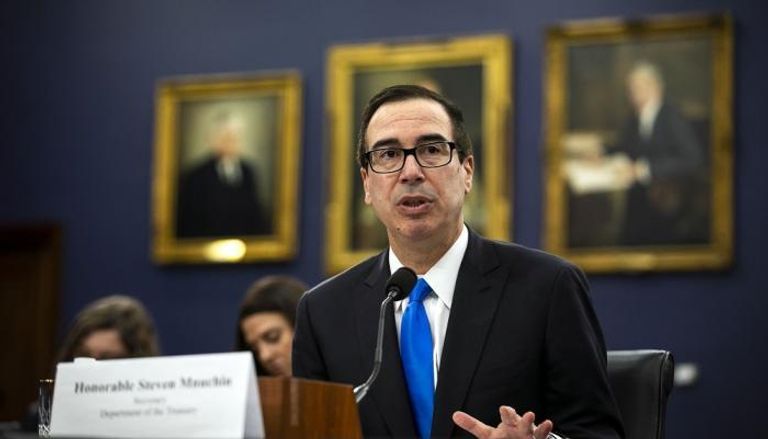 وزير الخزانة الأمريكي ستيفن منوشين خامنئي وروحاني