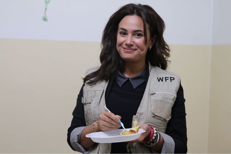 هند صبري تدشن حملة لجمع تبرعات لضحايا النزاعات في الشرق الأوسط