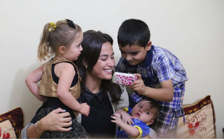 هند صبري تدشن حملة لجمع تبرعات لضحايا النزاعات في الشرق الأوسط