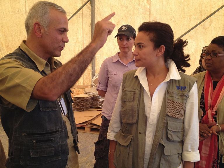 هند صبري تدشن حملة لجمع تبرعات لضحايا النزاعات في الشرق الأوسط