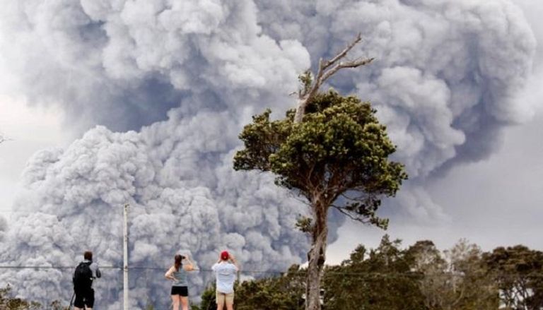 ازدياد الانفجارات داخل بركان كيلاويا في هاواي