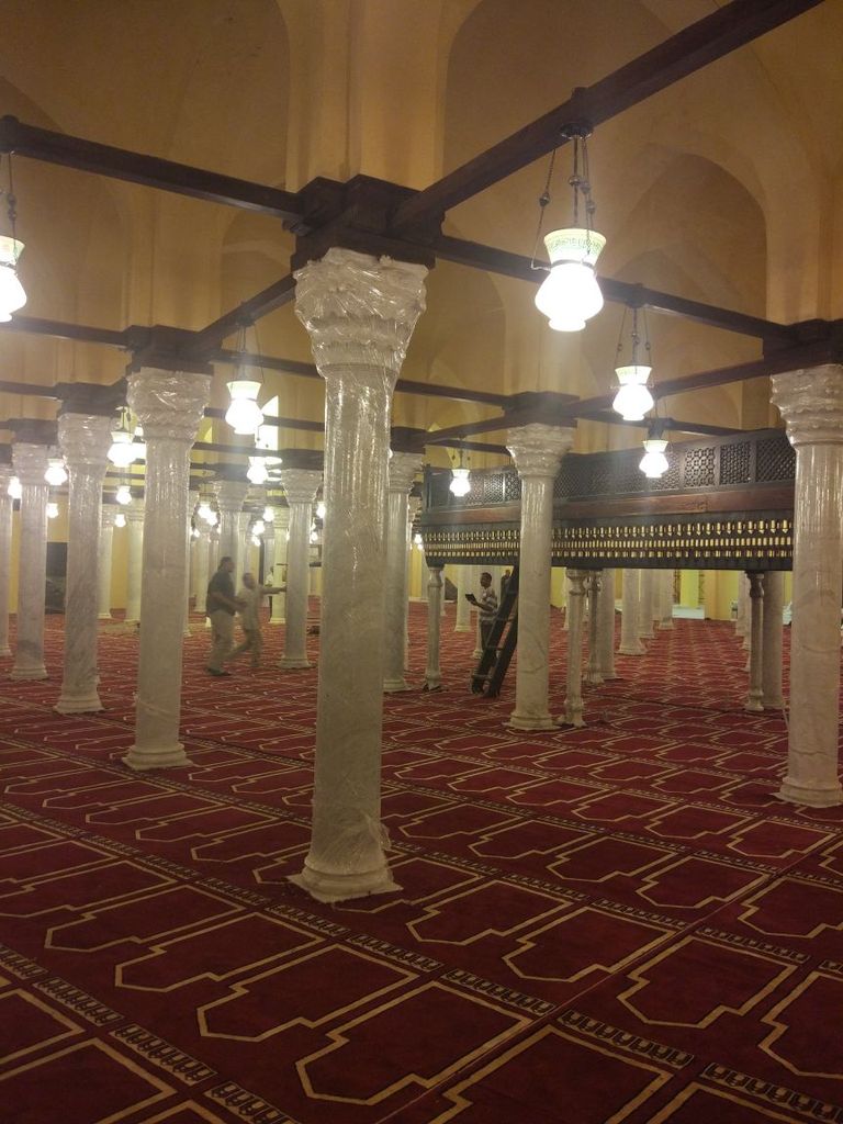 وزيرا الآثار والأوقاف المصريان في افتتاح مسجد زغلول برشيد