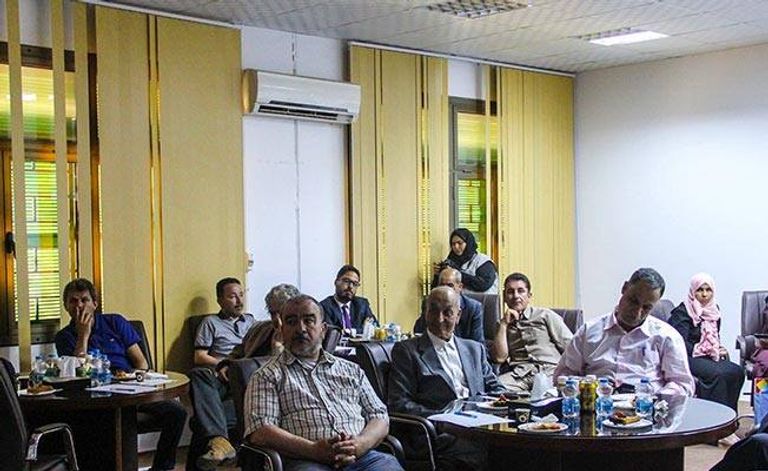 من ندوة الفن التشكيلي الليبي 