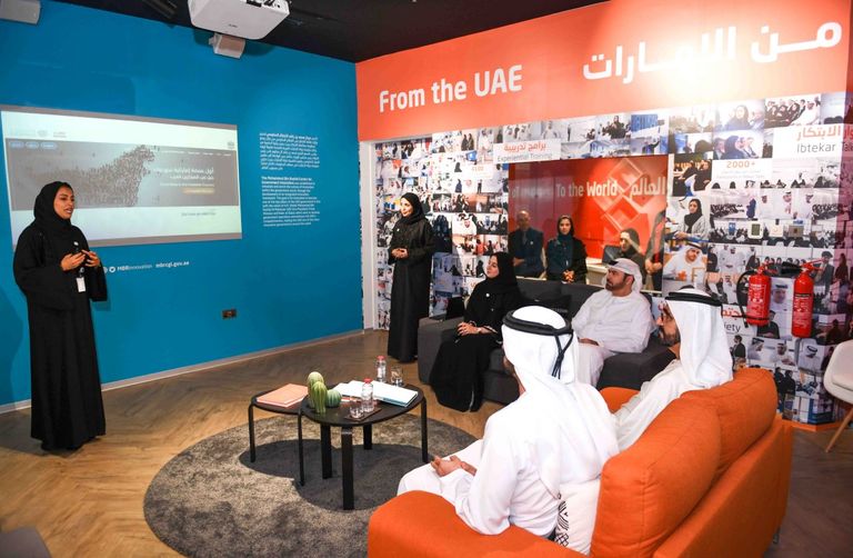 محمد بن راشد يدشن منصة "ابتكر" لتعميمها عربيا