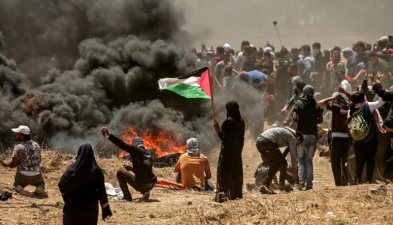 عنف الاحتلال الإسرائيلي ضد احتجاجات الشعب الفلسطيني