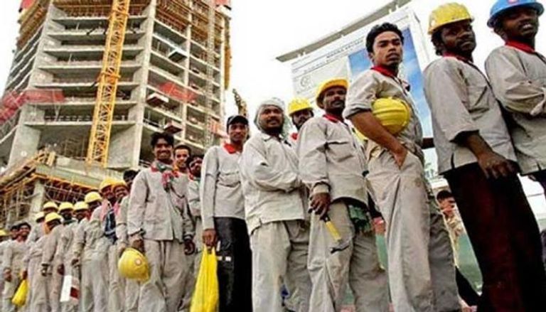 عمال أجانب في قطر- أرشيفية