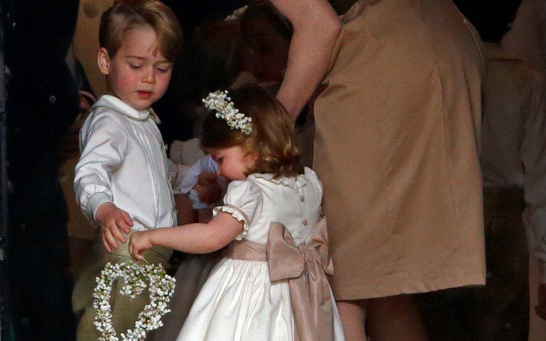 نجوم صغار في حفل زفاف هاري وميجان