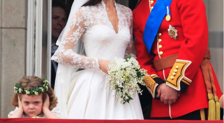 نجوم صغار في حفل زفاف هاري وميجان