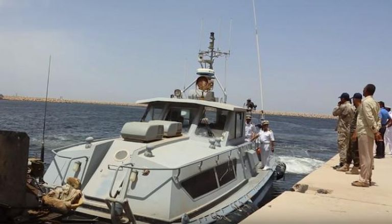 القطعة البحرية الليبية المستعادة