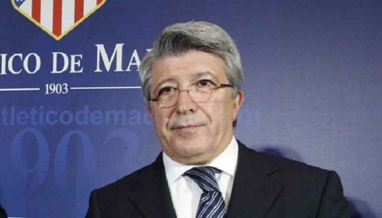 إنريكي سيريزو رئيس أتلتيكو مدريد