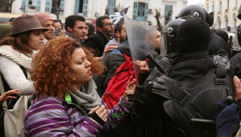 احتجاجات تونسية سابقة على غلاء الأسعار - أرشيفية