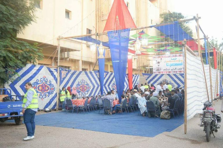 "اسمعونا" تطلق أكبر مائدة لإفطار 10 آلاف صائم