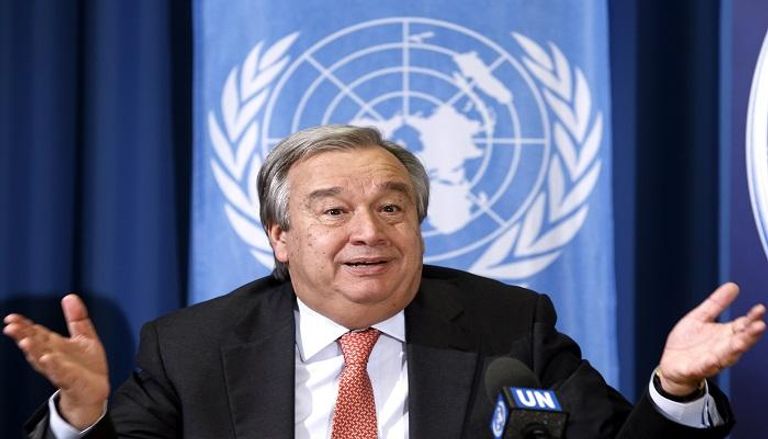 أنطونيو جوتيريش، الأمين العام للأمم المتحدة