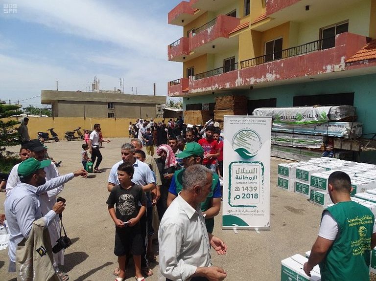 الوجبات والسلال الرمضانية للاجئين في الأردن ولبنان الوجبات والسلال الرمضانية للاجئين في الأردن ولبنان