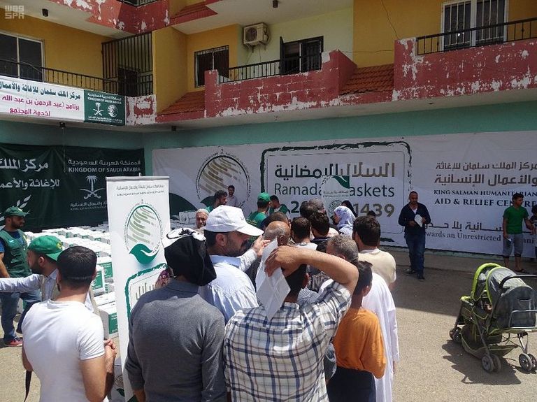 الوجبات والسلال الرمضانية للاجئين في الأردن ولبنان الوجبات والسلال الرمضانية للاجئين في الأردن ولبنان