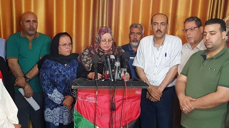 اللجنة القانونية والتواصل الدولي للهيئة الوطنية لمسيرات العودة وكسر الحصار المحكمة الجنائية الدولية