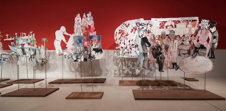 معرض لأعمال الفنانة آنا بوغيغيان في بيت السركال التراثي