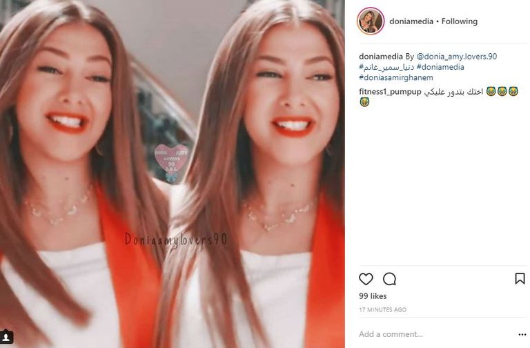 إيمي ودنيا سمير غانم 