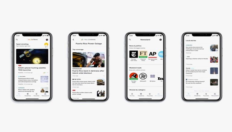 تطبيق جوجل الإخباري google news